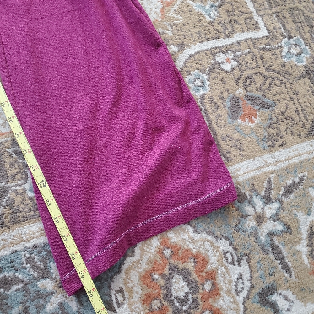 JOYSPUN Wide Leg Lounge Pajama Set Metallic Stitching S - Picture 9 of 12
